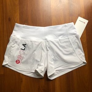 Lululemon Run Times Short *LA - White